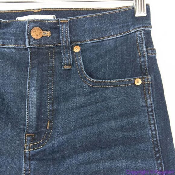 NEW Madewell 10" High-Rise Skinny Jeans in Woodland Wash: TENCEL™ Denim, 25 - Picture 15 of 15